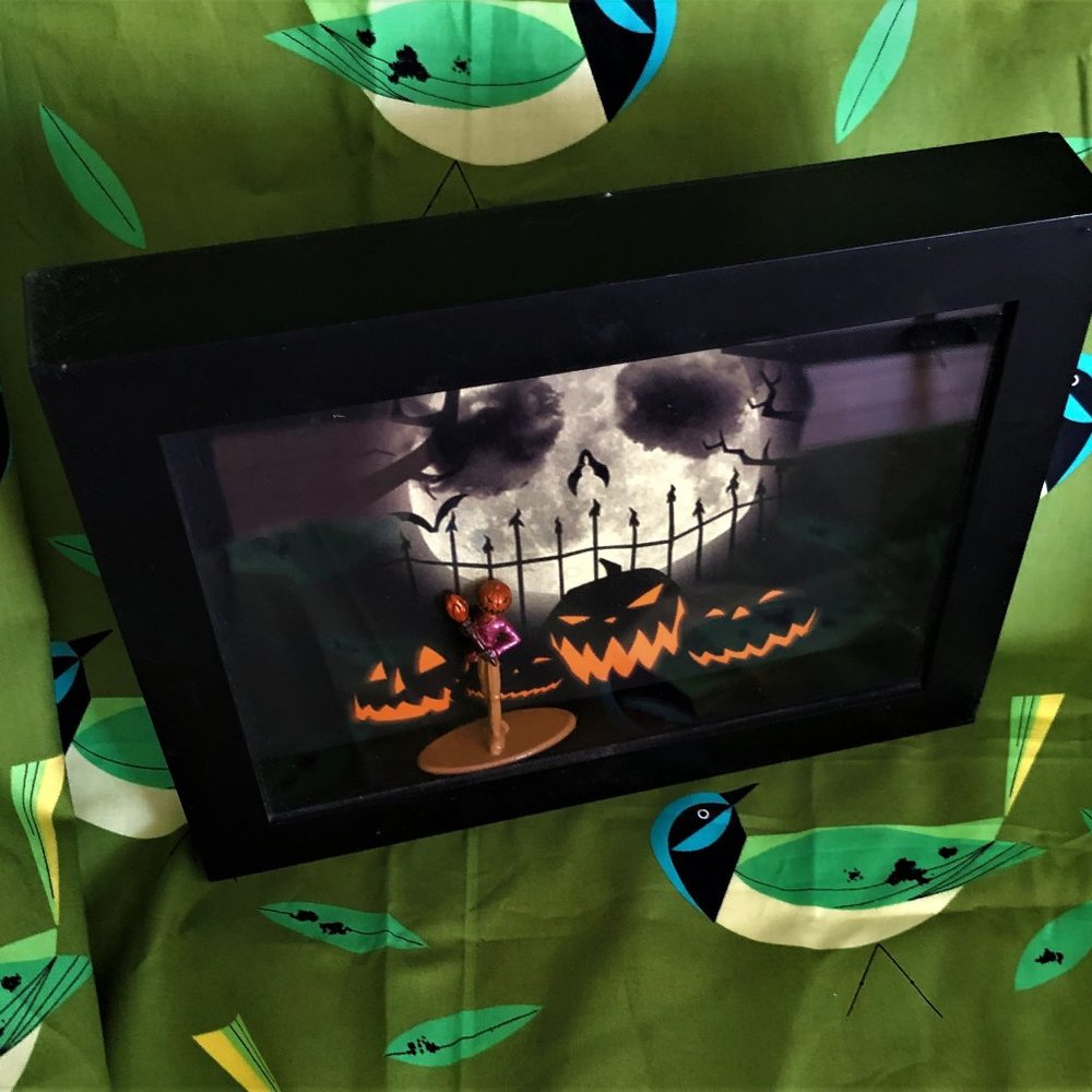Nightmare Before Christmas framed diorama